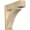 Ekena Millwork Thorton Block Rough Sawn Outlooker, Douglas Fir, 8"W x 26"D x 26"H OUT08X26X26THR05RDF - alternate 1